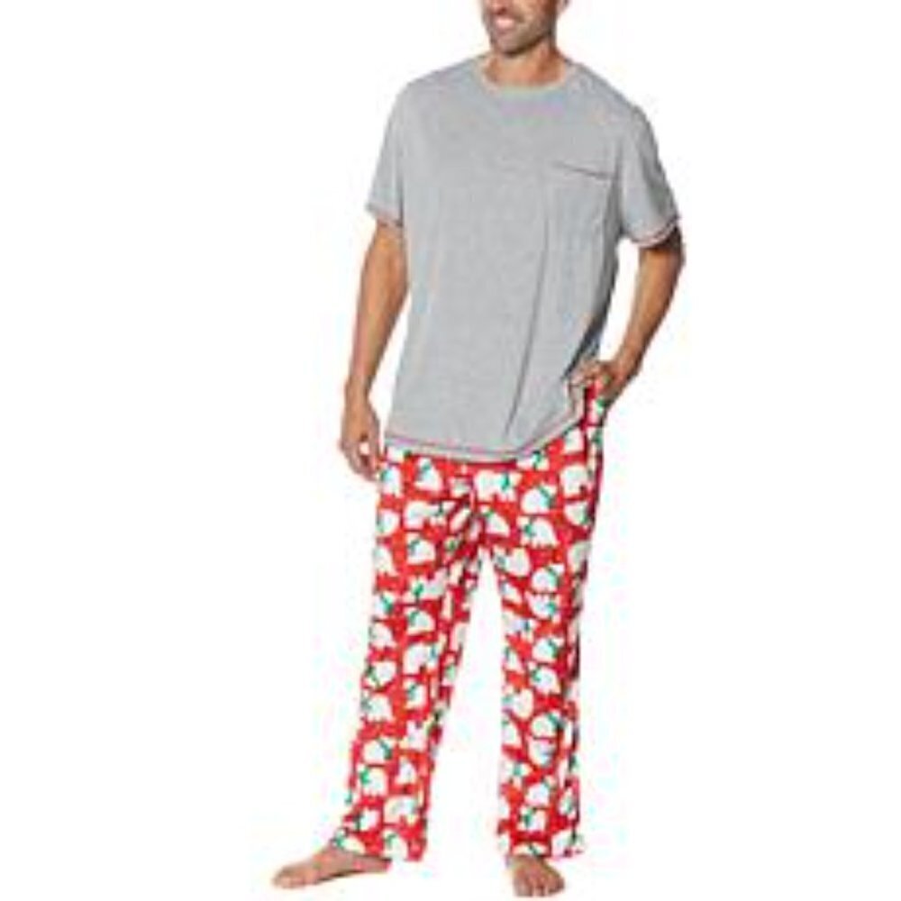 Sunday Brunch Men's 2-Piece Sleepwear Set Size 3X